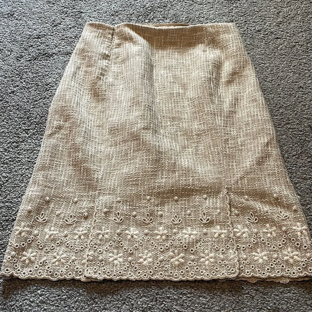 Valentino Women's Mini Skirt with Embelishments & Embroidery‎ Size: 10